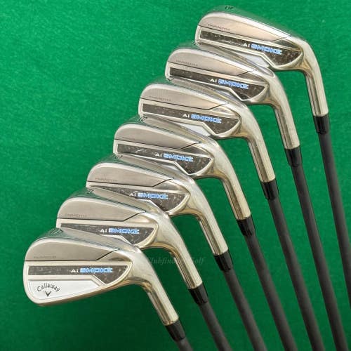 Callaway Paradym Ai SMOKE 5-AW Iron Set Cypher Sixty 5.5 Graphite Regular