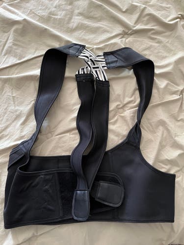 Black Back Posture Brace
