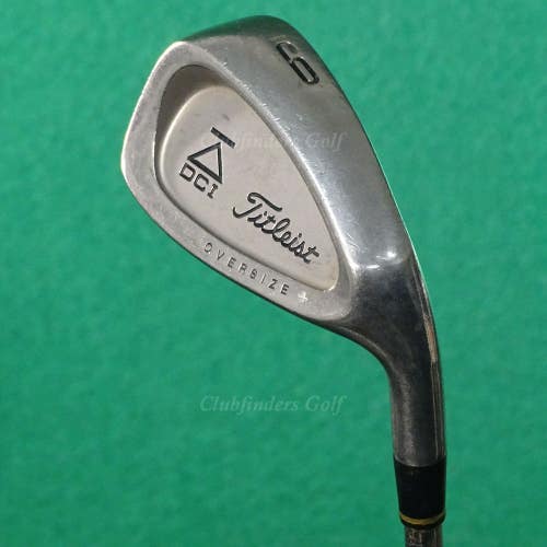 Titleist DCI Black Oversize+ Single 9 Iron True Temper Dynamic Gold Steel Stiff