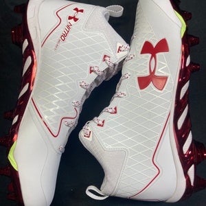 Free Shipping! Men's UA Team Spine Nitro Select Mid Top MC (New) (Out of Box)