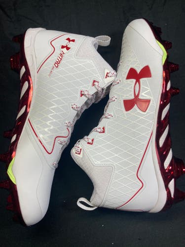 Free Shipping! Men's UA Team Spine Nitro Select Mid Top MC (New) (Out of Box)