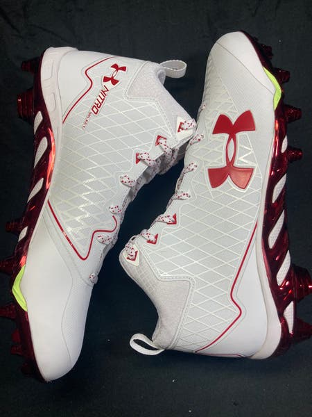 Free Shipping! Men's UA Team Spine Nitro Select Mid Top MC (New