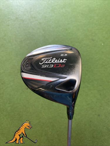 Used RH Titleist 913 D2 9.5* Driver Diamana D+ 70g Graphite Stiff Flex