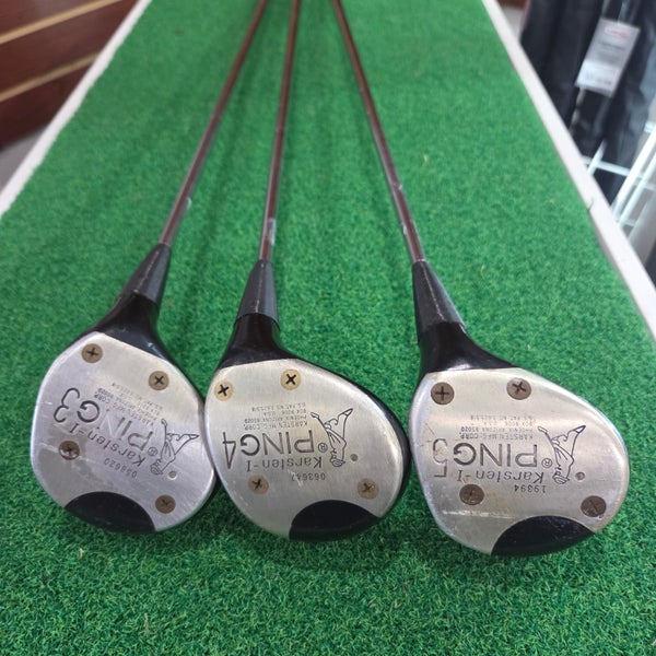 Ping Karsten-I: 3, 4 & 5 Wood Set ** Vintage **