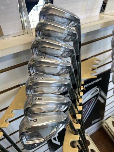New Srixon Forged  Iron Set 4-PW, Dynamic Gold Mid 100 R300, Steel
