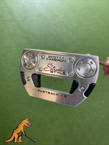 2025 Scotty Cameron Studio Style Fastback 1.5 35 Mallet Putter + HC
