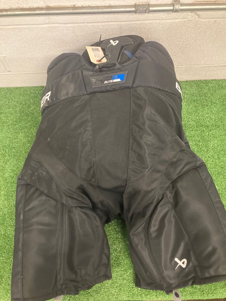 Black Senior XL Bauer HP ELITE Hockey Pants (Used)