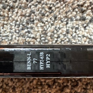 Senior Bauer Vapor Hyperlite 2 Left Hand Hockey Stick Toe Pattern Pro Stock (New)