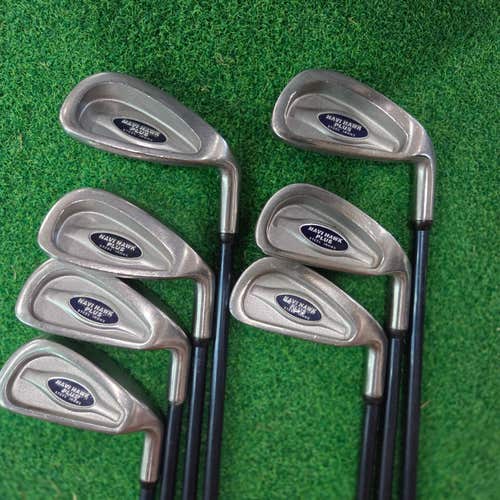 Golf FULL SET (11 Clubs) Navi Hawk GRAPHITE (3-9 Iron, 3 Woods & Putter)