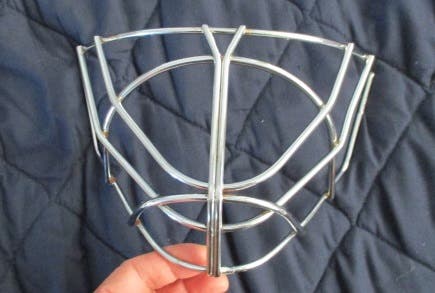 Used Olie Hockey Goalie Cateye Cage