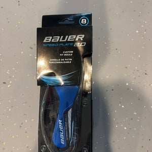 Bauer Speed Plate 2.0 Hockey Skates 8 (New)