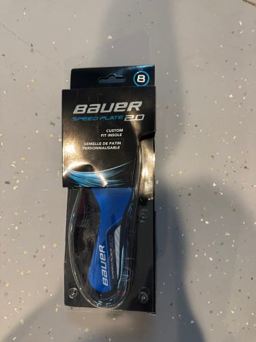 Bauer Speed Plate 2.0 Hockey Skates 8 (New)