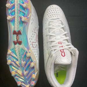 Free Shipping! UA Team Spotlight Select 2.0, Mid Top, Molded Cleats (New)