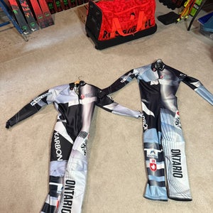 Men's Ontario Ski Team Large And XL Karbon Suits (New) FIS Legal