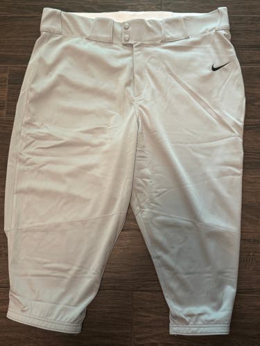Gray Men's Adult 3XL Nike Game Pants (New)