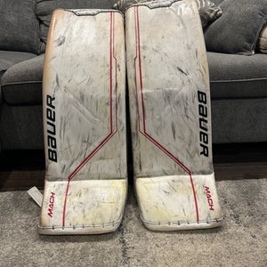 34" 2023 Bauer MACH Goalie Leg Pads (Used)