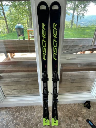 Racing 165 cm Fischer RC4 World Cup SL Skis Without Bindings (Used)