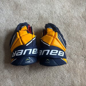 Bauer hockey gloves