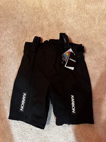 Black Medium Karbon Training Shorts (New)