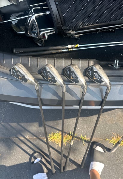 Men's 2004 Callaway 9 Iron big bertha fusion Right Handed Regular Flex Steel Shaft (Used)