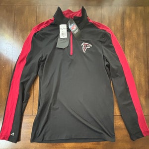 Atlanta Falcons Antigua Pullover Adult Small  1/4 Zip Dri Fit NWT