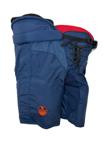 CCM HP 45X Pants Medium +1 Navy/Orange - Edmonton Oilers