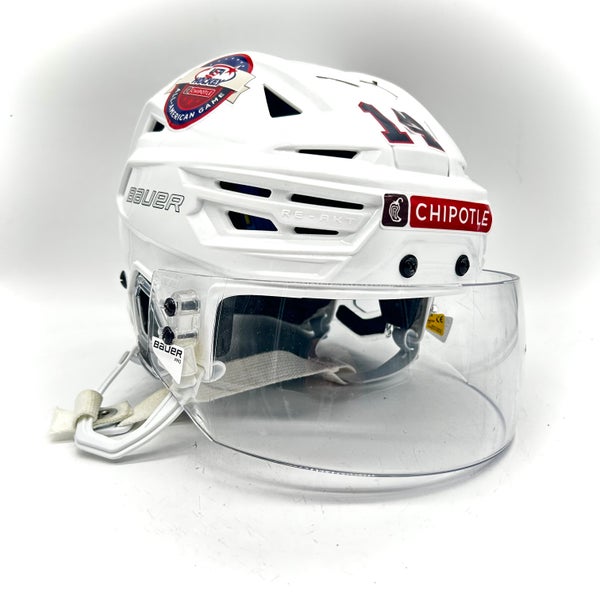 Bauer Re-Akt 150 - Team USA Used Small Pro Stock Helmet (White)