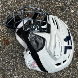 Small Warrior Alpha One Helmet And Cage Combo (Used)