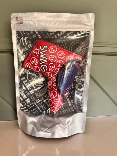 Swag Golf 2025 Collectors Club Skull Blade Putter Cover (only 50 made) | New/Sealed