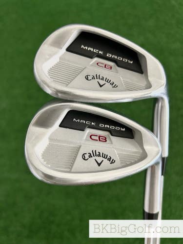Callaway Mack Daddy CB 2 Wedge Set (50 & 56 Degrees)