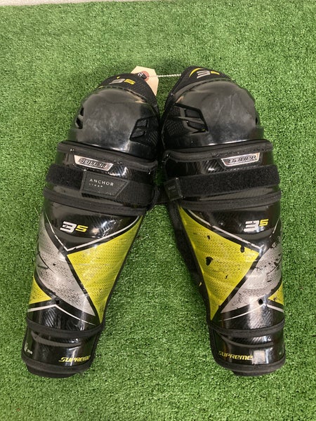 Junior Bauer Supreme 3S Shin Pads 12" (Used)