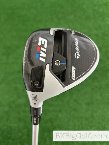 LH Taylormade M3 15 Degree 3 Wood