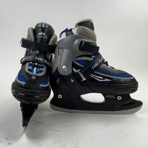 Lake Placid Adjustable Size 2-5 Adjustable Ice Skates