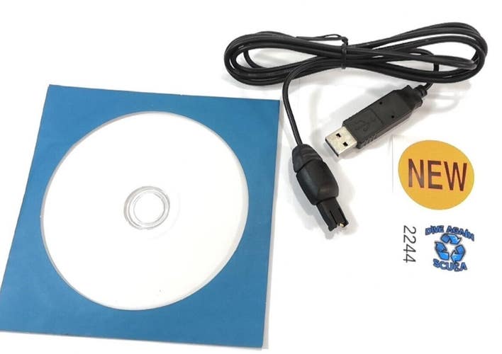 Oceanic Datamask Scuba Dive Computer Data Download Cable USB Drivers