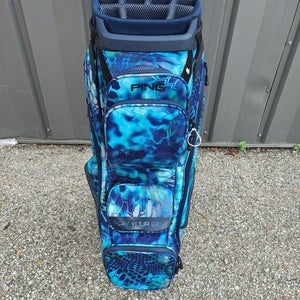 Ping Traverse Blue Coral 14 Divider Golf Cart Bag New without Tags
