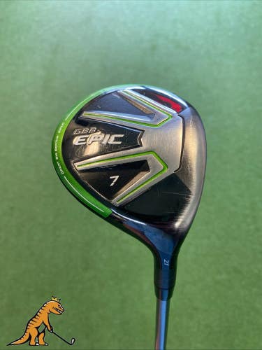 Used RH Callaway GBB Epic 21* 7-Wood HZRDUS T800 Graphite Regular Flex