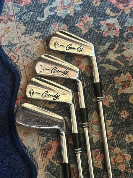 Dunlop Gundy Steel Shaft Irons 3 4 5 9 Golf Clubs