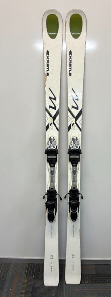 Kastle MX 83 173cm 125-83-109 r=18m Skis K12 CTi Adjustable Size Bindings