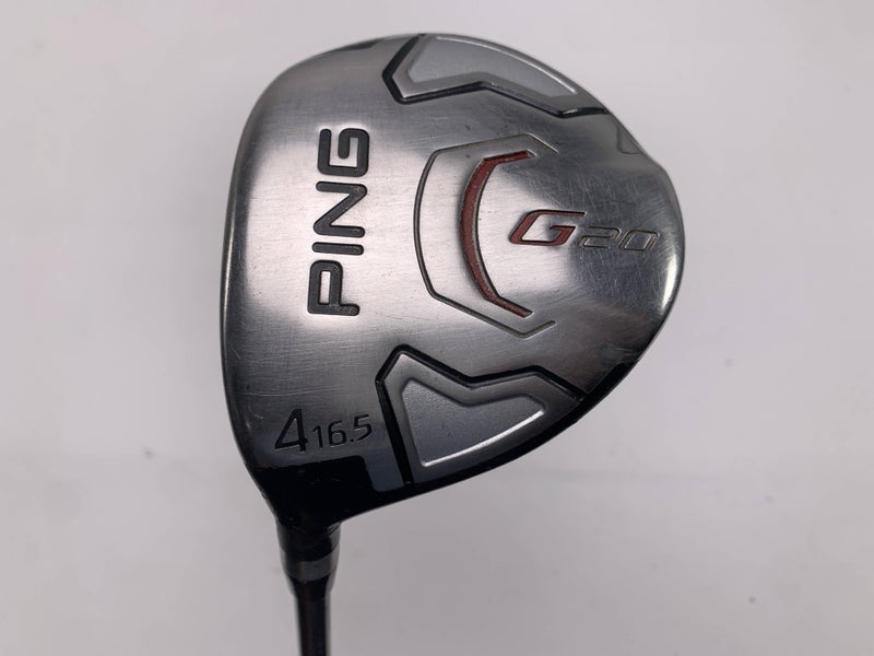 Ping G20 4 Fairway Wood 16.5* TFC 169F Soft Regular Senior Graphite Mens LH