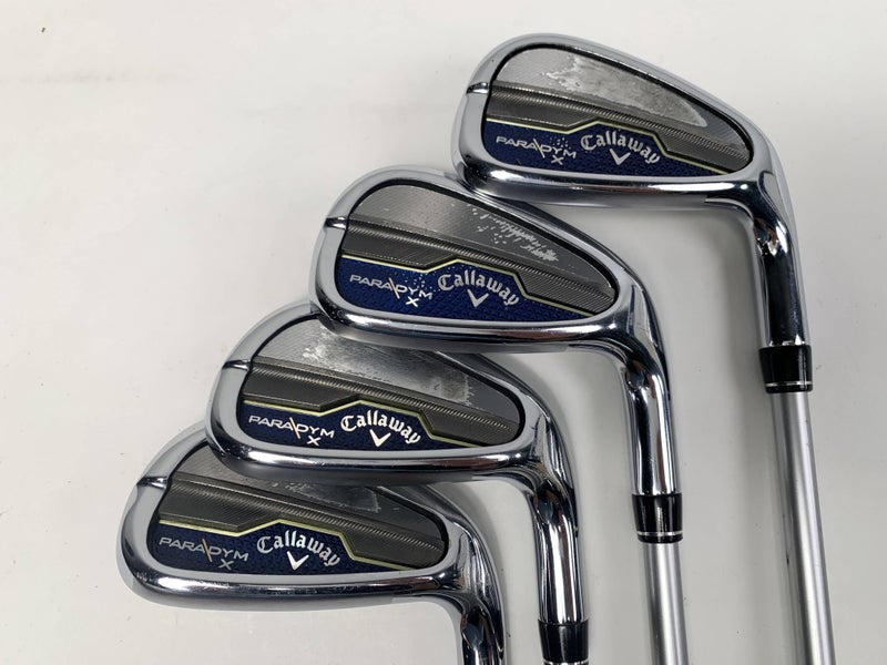 Callaway Paradym X Iron Set 8-PW+GW Aldila Ascent 40g Ladies Graphite Womens RH