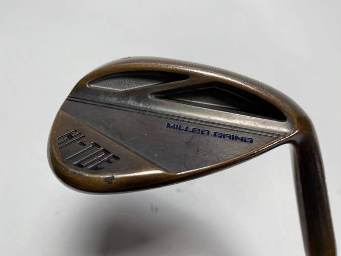 TaylorMade Milled Grind Hi-Toe 3 Copper 58*10 KBS Hi-Rev 2.0 Wedge Steel Mens RH