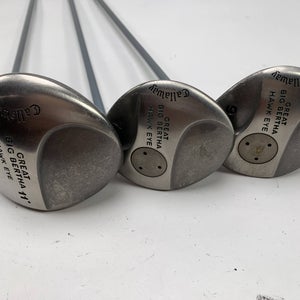 Callaway Hawkeye Wood Set DR 7 9 | 11* 21* 24* Hawk Eye UL Ladies Graphite RH