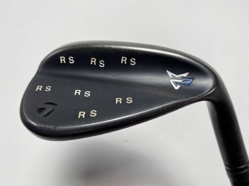 TaylorMade Milled Grind 3 Raw Black 58* 11 KBS $-Taper 120 Wedge Steel Mens RH