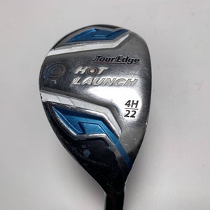 Tour Edge Hot Launch 4 Hybrid 22* Hot Launch Uniflex Graphite Mens RH