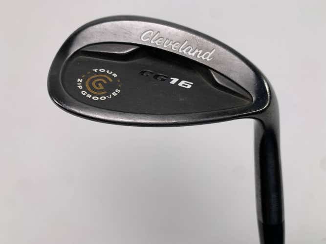 Cleveland CG16 Black Pearl Lob Wedge LW 58* 12 Bounce Traction Wedge Steel RH