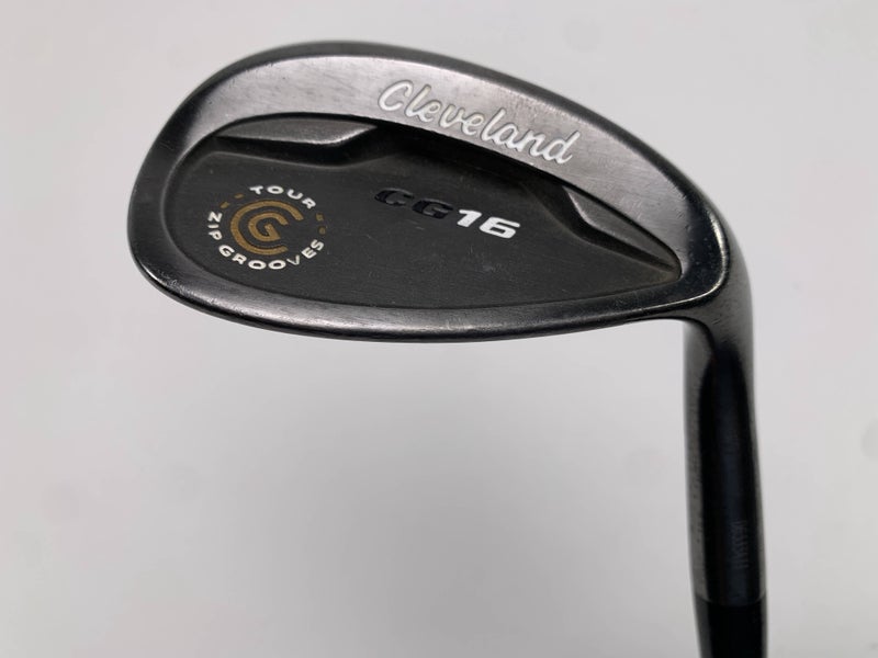 Cleveland CG16 Black Pearl Lob Wedge LW 58* 12 Bounce Traction Wedge Steel RH