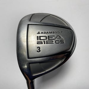 Adams Idea A12 OS 3 Fairway Wood 15* Grafalloy Senior LH Oversize Grip