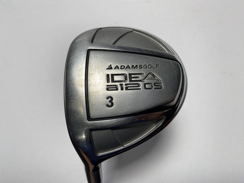 Adams Idea A12 OS 3 Fairway Wood 15* Grafalloy Senior LH Oversize Grip