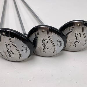 Callaway Solaire Gems Wood Set 3 5 7 | 15* 18* 21* 55g Ladies Graphite Womens RH