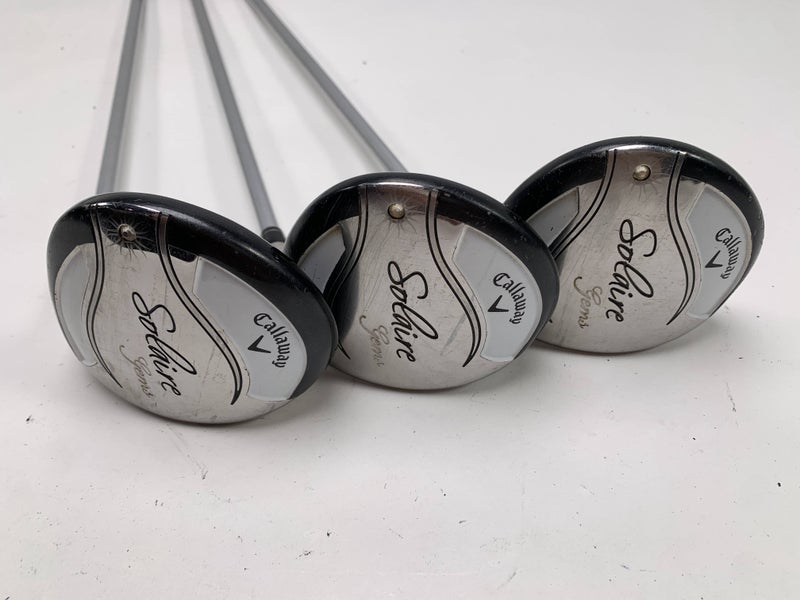 Callaway Solaire Gems Wood Set 3 5 7 | 15* 18* 21* 55g Ladies Graphite Womens RH